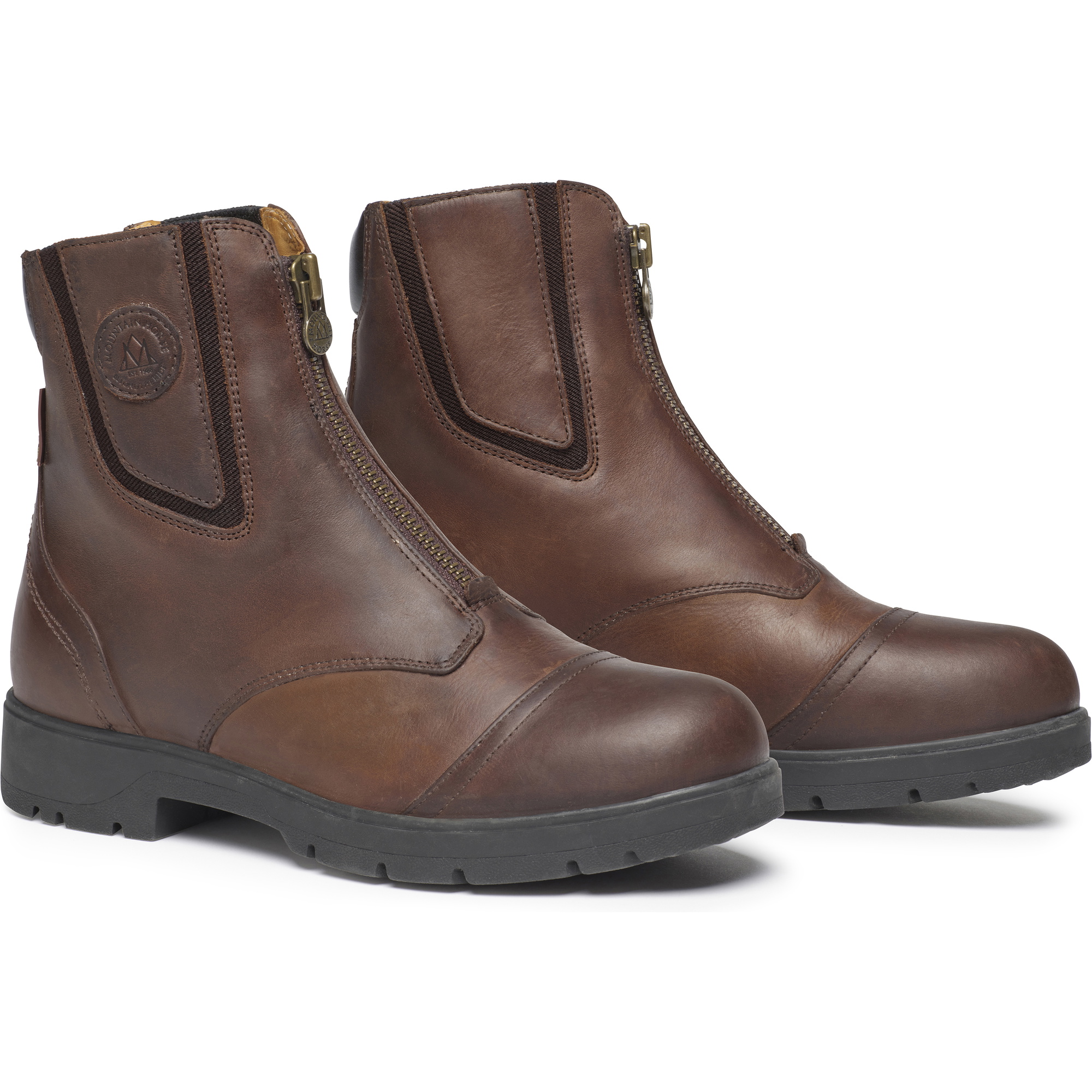 Mountain Horse Womens Wild River Zipped Paddock Boots - Brown